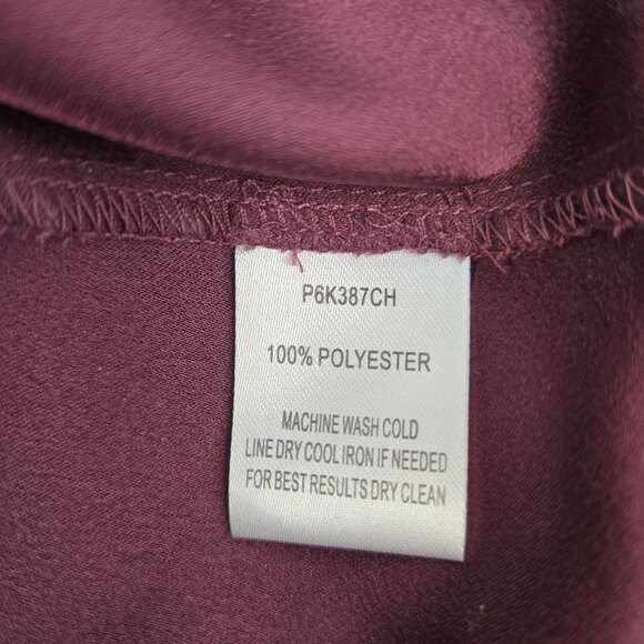 Parker Ruffle Neck Puff Sleeve V-Neck Blouse Size Small - Picture 6 of 6